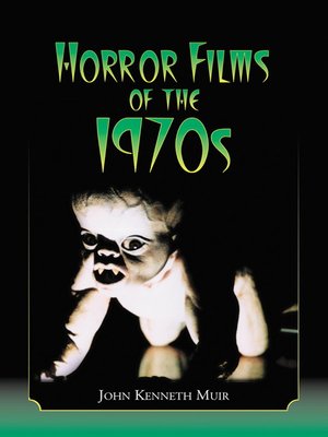 cover image of Horror Films of the 1970s